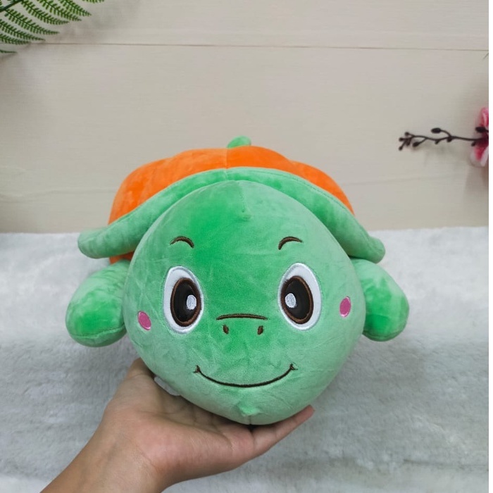 Boneka Kura Kura Labu /boneka turtle/boneka animal/Boneka Kura Kura Jumbo/Boneka Turtle Jumbo/Animal Boneka Besar