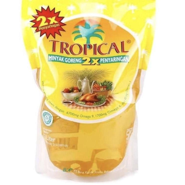 

Terbaru! MINYAK GORENG TROPICAL 2 liter 爱