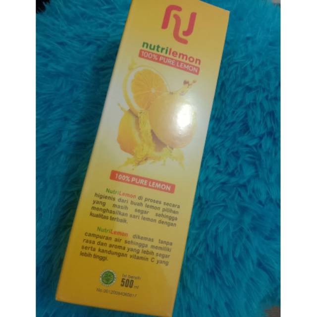 

Nutrilemon 100% Sari Lemon, Berat 500 ml