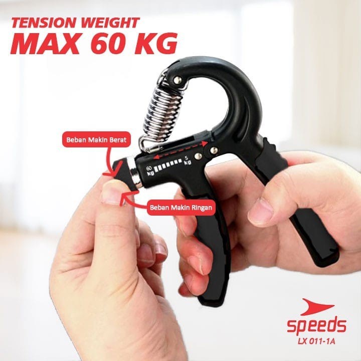HAND GRIP / HANDGRIP ADJUSTABLE 5-60 KG ALAT LATIHAN OTOT/ PENGUAT OTOT TANGAN