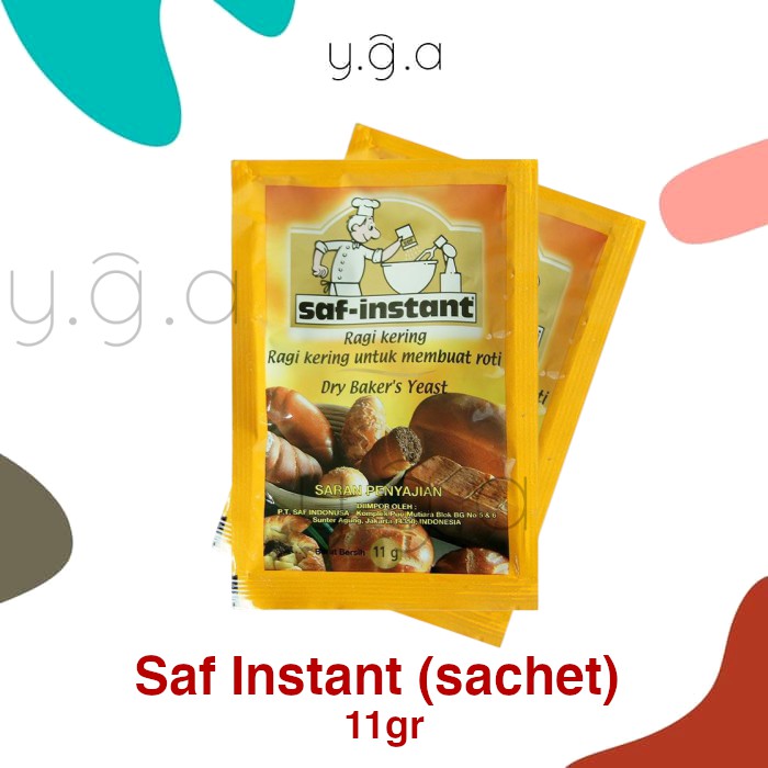 

Saf Instant Ragi Sachet (11gr) / Dry Bakers Instan Yeast