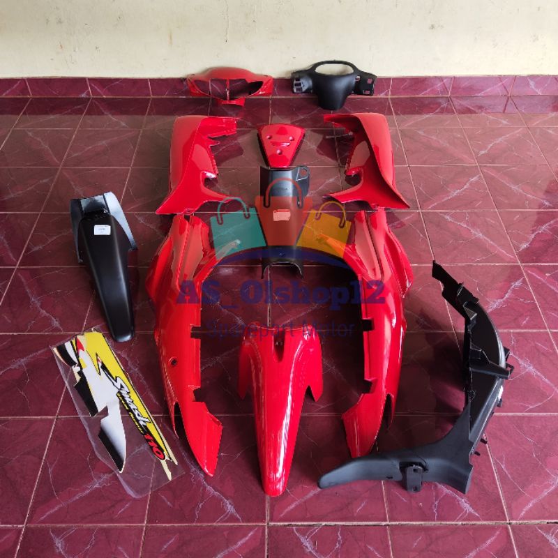 FULL BODY HALUS KASAR SMASH 110 LAMA MERAH