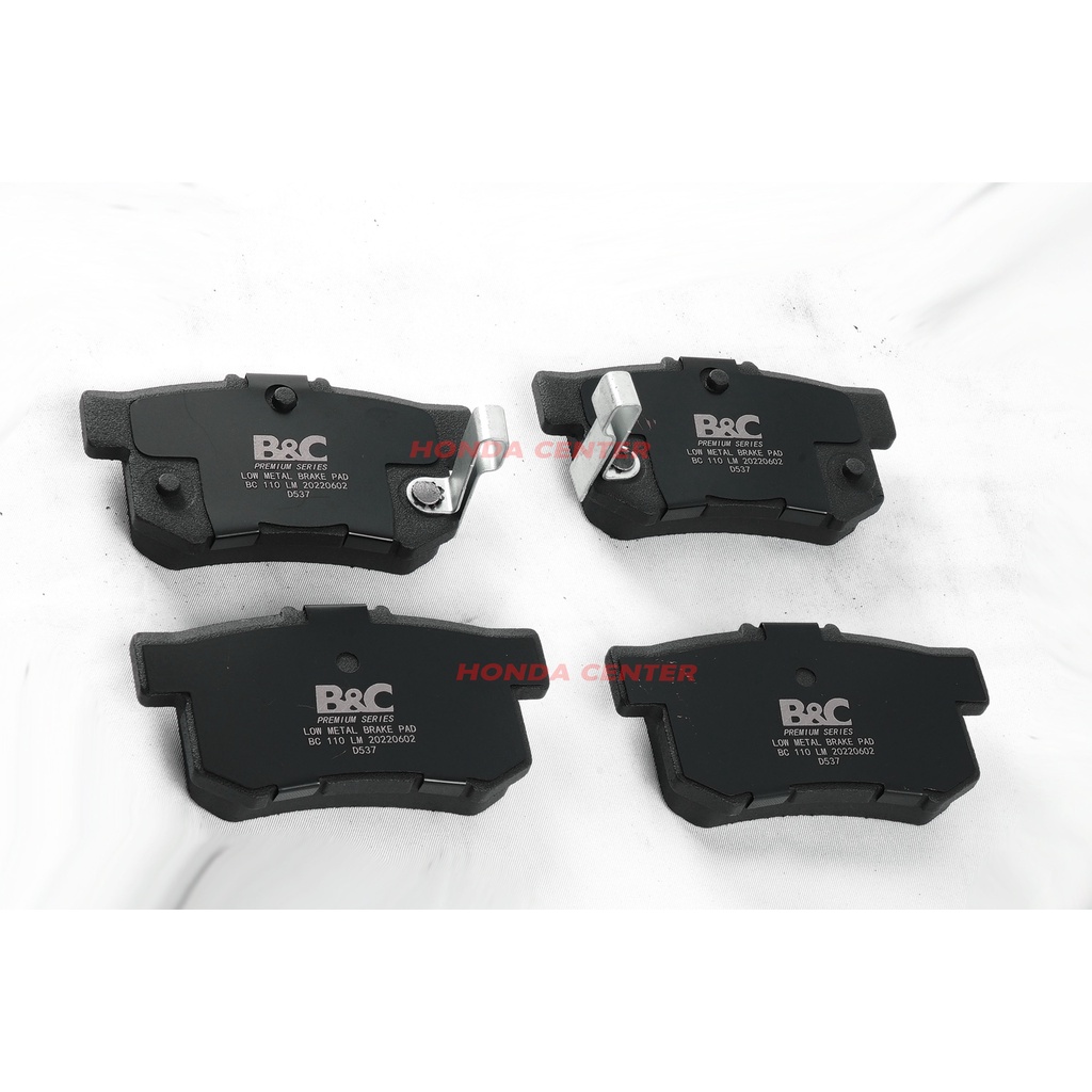 kampas rem brake pad sepatu rem belakang accord maestro accord cielo 1990 1991 1992 1993 1994 1995 1996 1997 1998