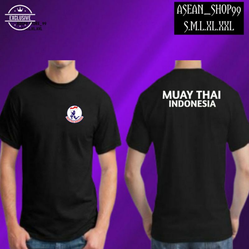 kaos baju muaythai indonesia kaos muaythai