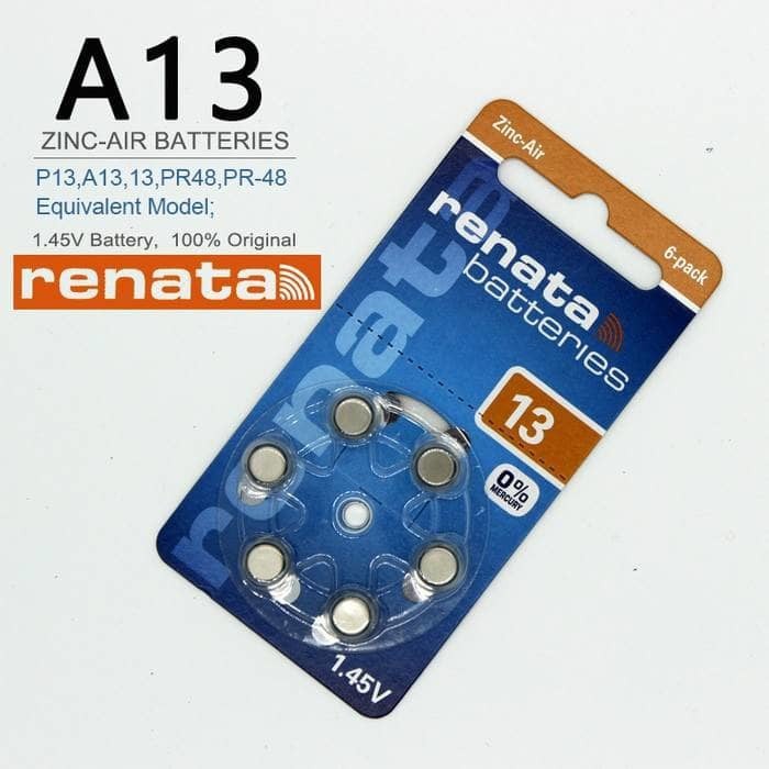 hearing aid renata A13/ baterai Renata A13