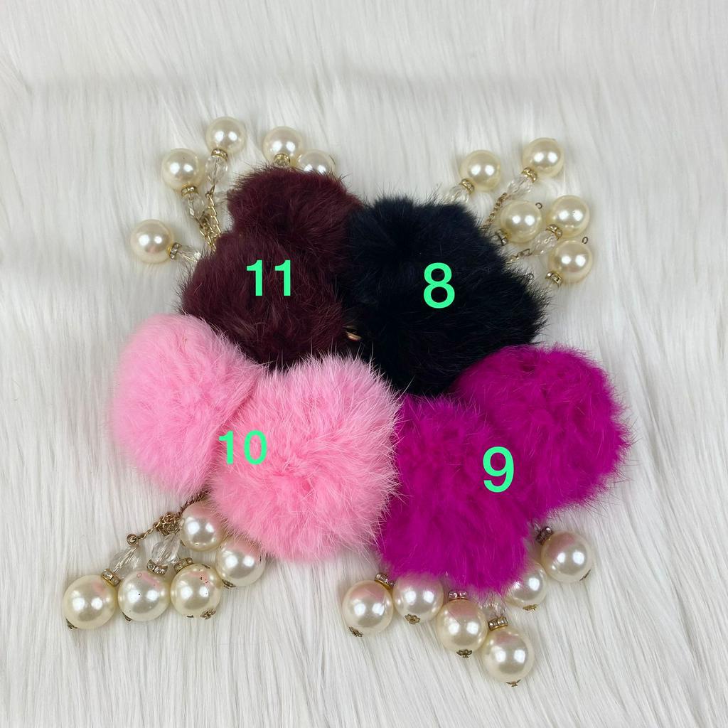 GANTUNGAN TAS POMPOM FASHION