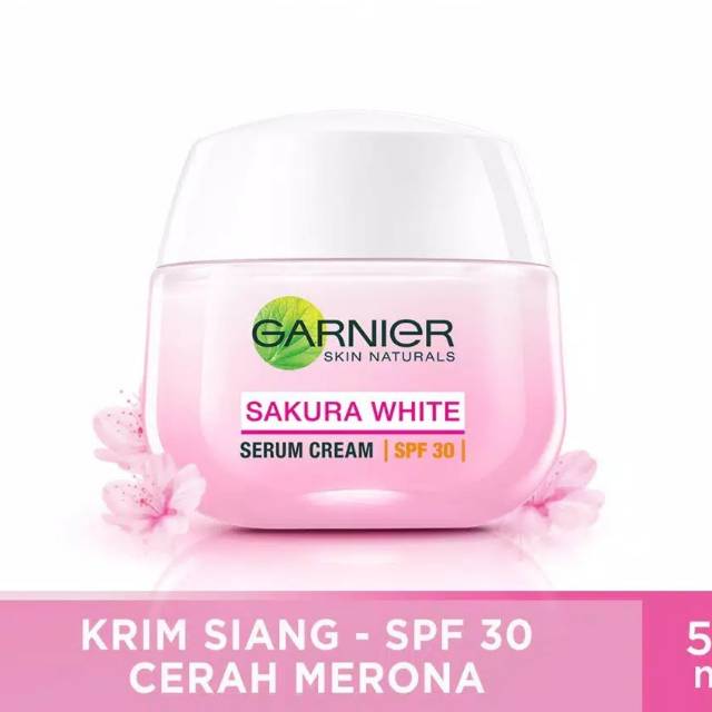 Garnier Sakura White Hyaluron Serum Day Cream SPF 30/PA ...