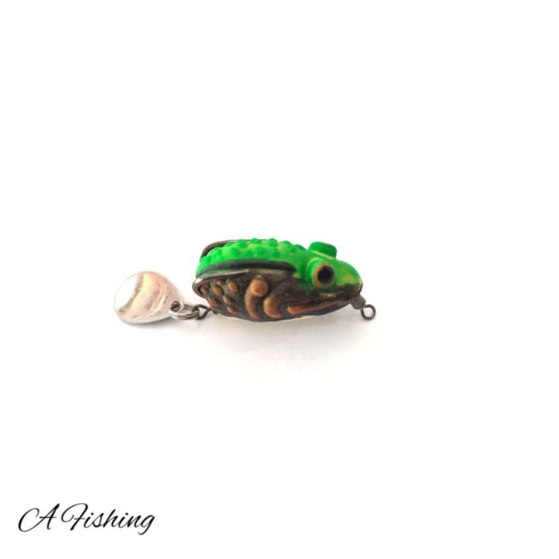 SOFT FROG 3D 3CM I UMPAN CASTING IKAN GABUS DAN TOMAN