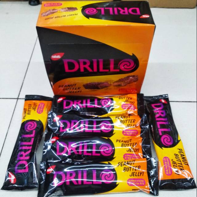 NABATI DRILLO PEANUT BUTTER BAR 22g