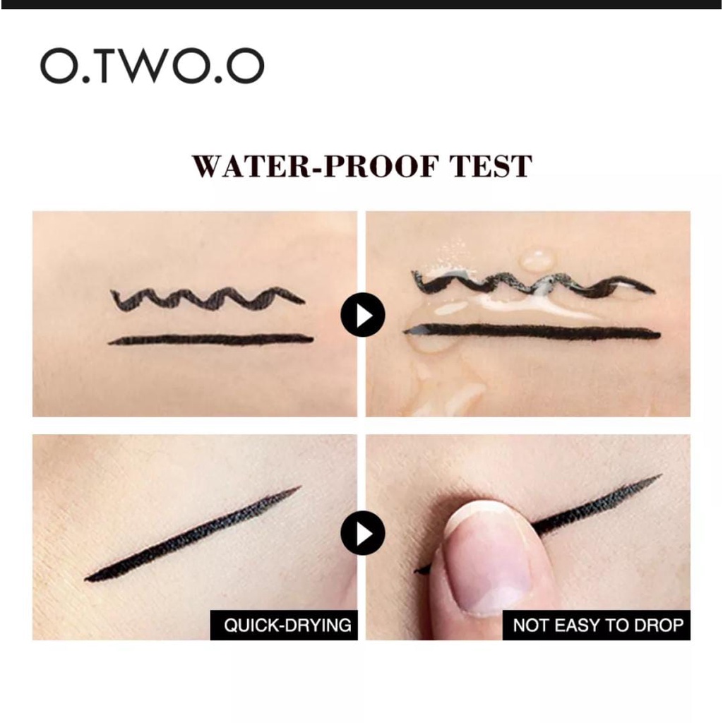 RCS ✅ O.TWO.O eyeliner2in1 wing stamp otwoo eyeliner wing stamp 2in1 EXP 2025