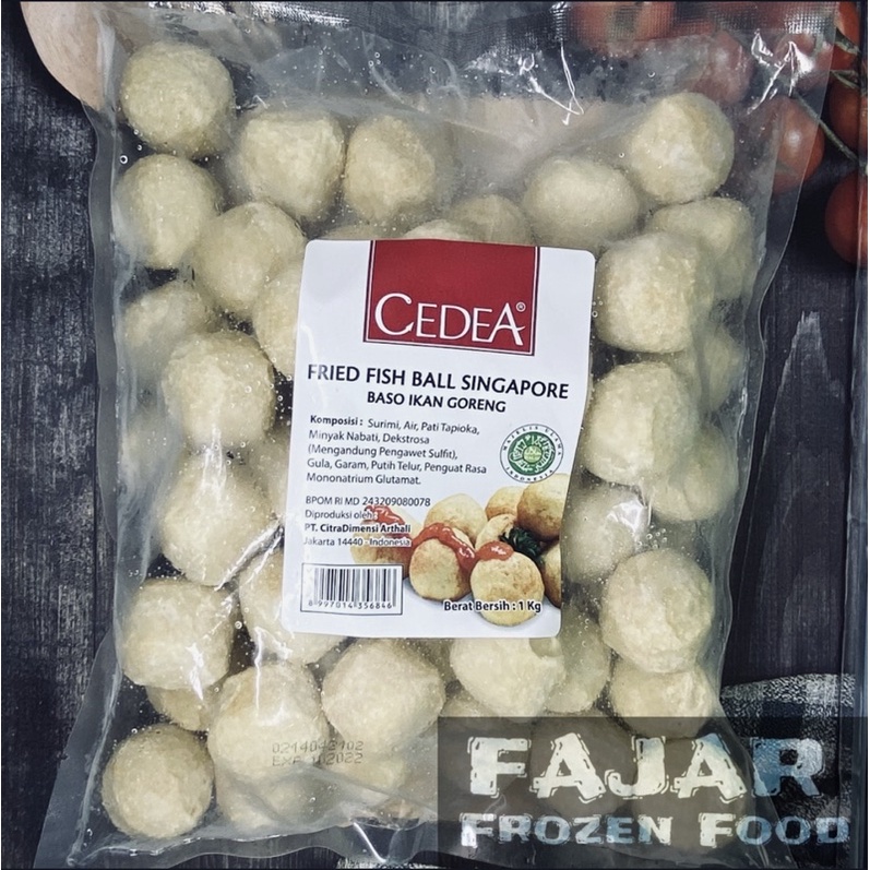 

Cedea Fried Fish Ball Singapore 1kg