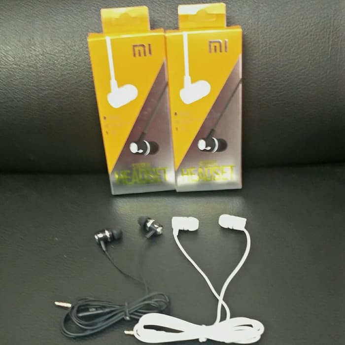 Headset Earphone Handsfree Original XIAOMI Extrabass Sound Model GR-03