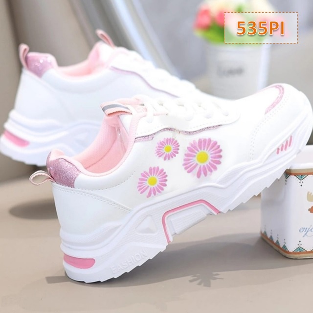 Sepatu Sneakers Anak Suns Cewek Cowok Tosca Pink (535)