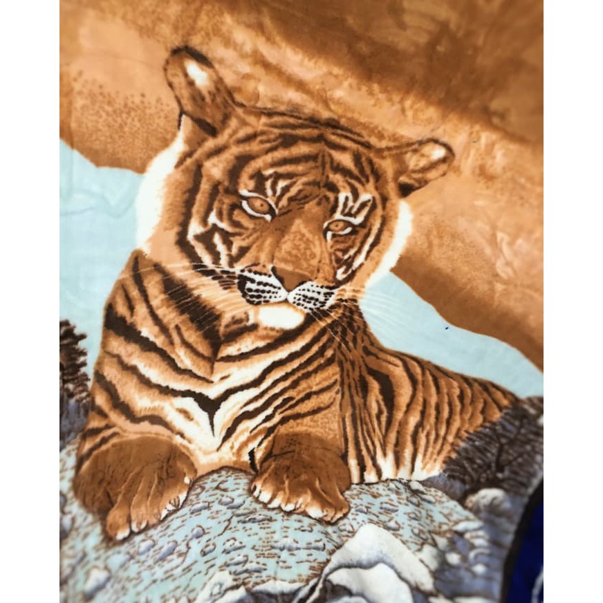 NEW MT SELIMUT BULU HALUS TEBAL MACAN (CARDINAL) 220 X 240 CM