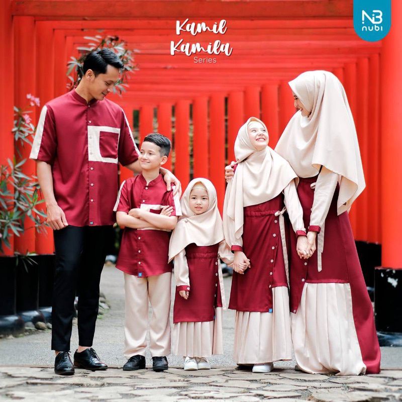 Sarimbit Koko Kamil Gamis Kamila Nubi Naura