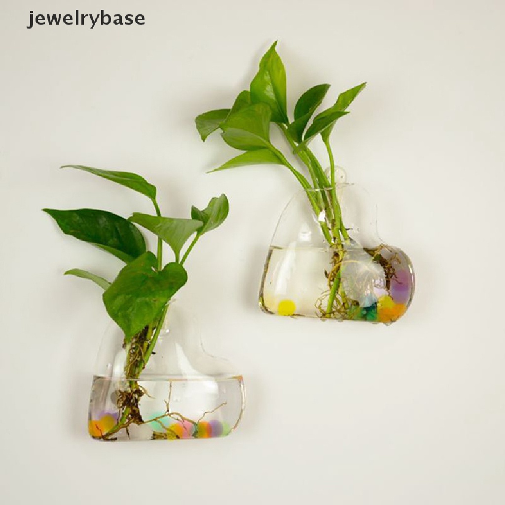 [Base] Hot!Hanging glass vase glass terrarium vase for hydroponics garden Boutique