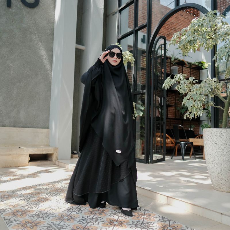 ZELINE EID SERIES/BAJU LEBARAN VIRAL/BAJU SET SYAR'I/ABAYA/DRESS/GAMIS ZELINE/GAMIS LEBARAN/BAJU LEBARAN/SARIMBIT LEBARAN/COUPLE IBU DAN ANAK PEREMPUAN