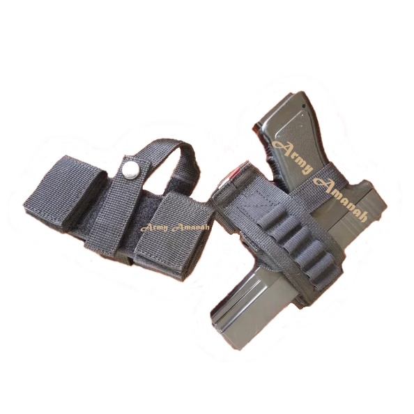 SARUNG PISTOL PINGGANG – SARUNG AIRSOFT PISTOL – HOLSTER UNIVERSAL  - AIRSOFT GUN