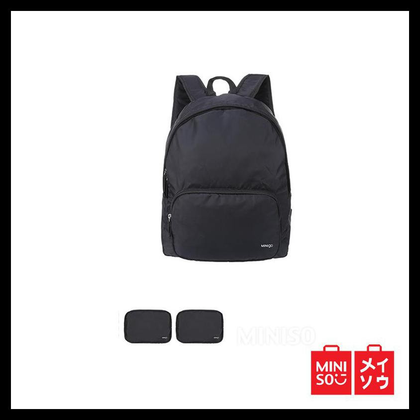 {BISA COD} Miniso Official Minigo Foldable Backpack/Tas Ransel STOK TERBATAS Kode 1460