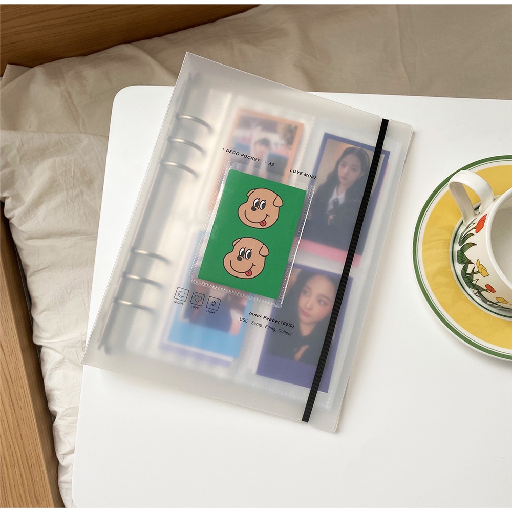 【COD Tangding】Album Foto Polaroid Ukuran A5 3 Inch Untuk Pelajar Wanita