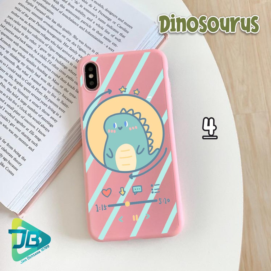 Softcase DINOSAURUS Xiaomi Redmi Note 3 4 5 6 7 8 9 10 Pro mi A2 Lite JB3682