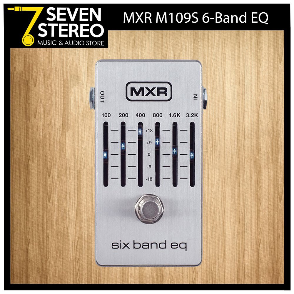 MXR M109S Six Band EQ Graphic Equalizer Effect Pedal