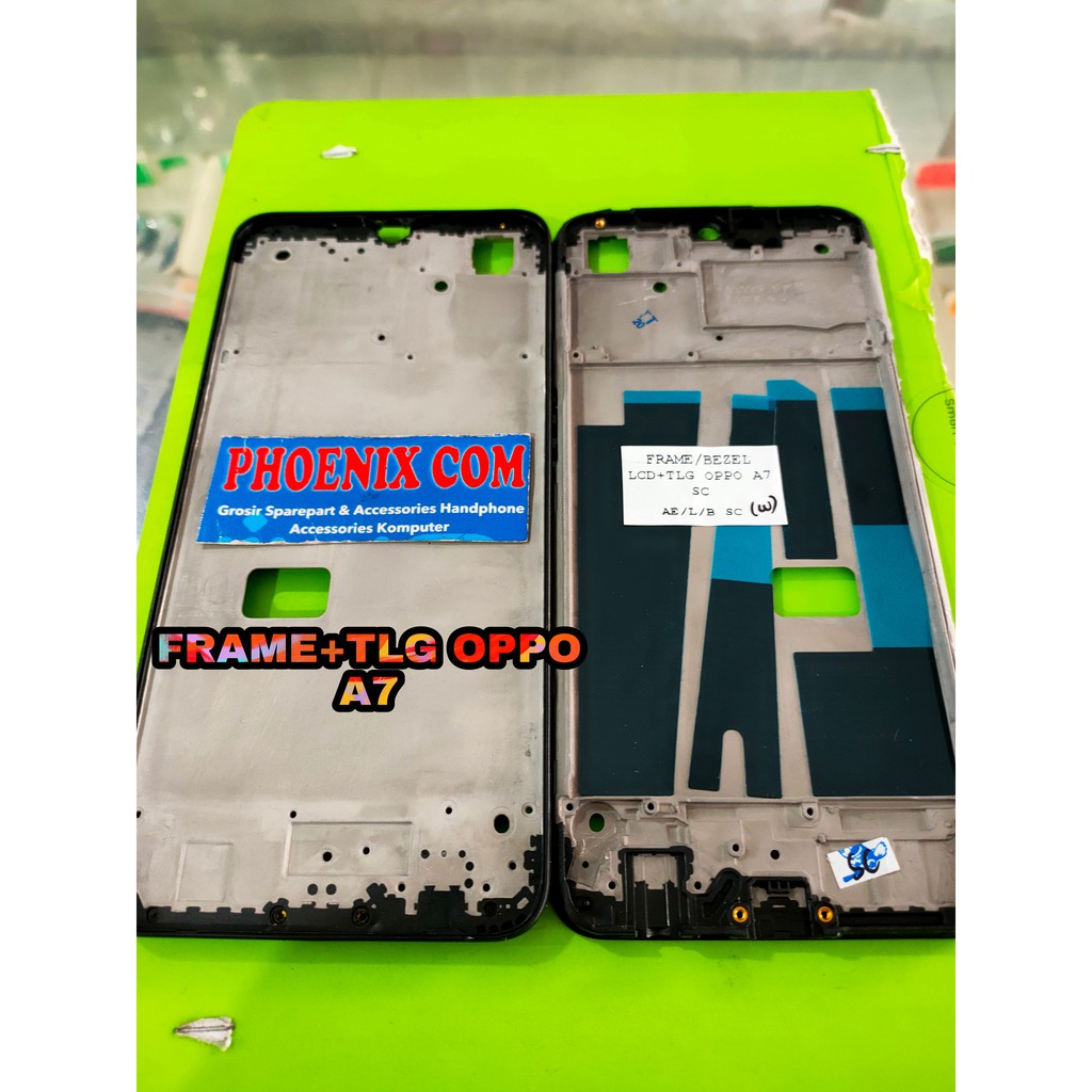 FRAME/BEZEL LCD+TLG OPPO A7
