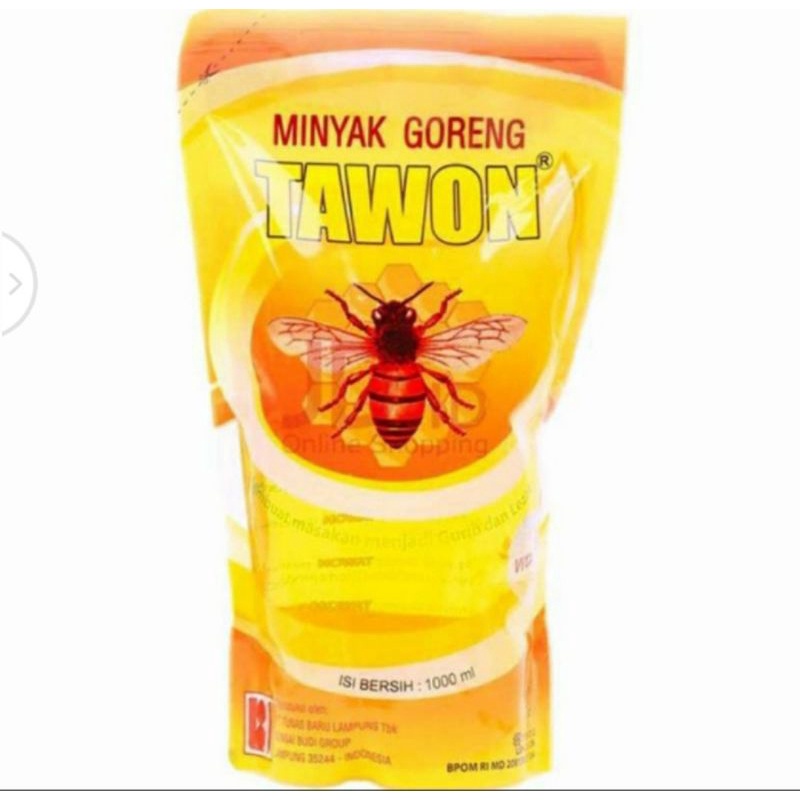 

Minyak Goreng Tawon 900ml