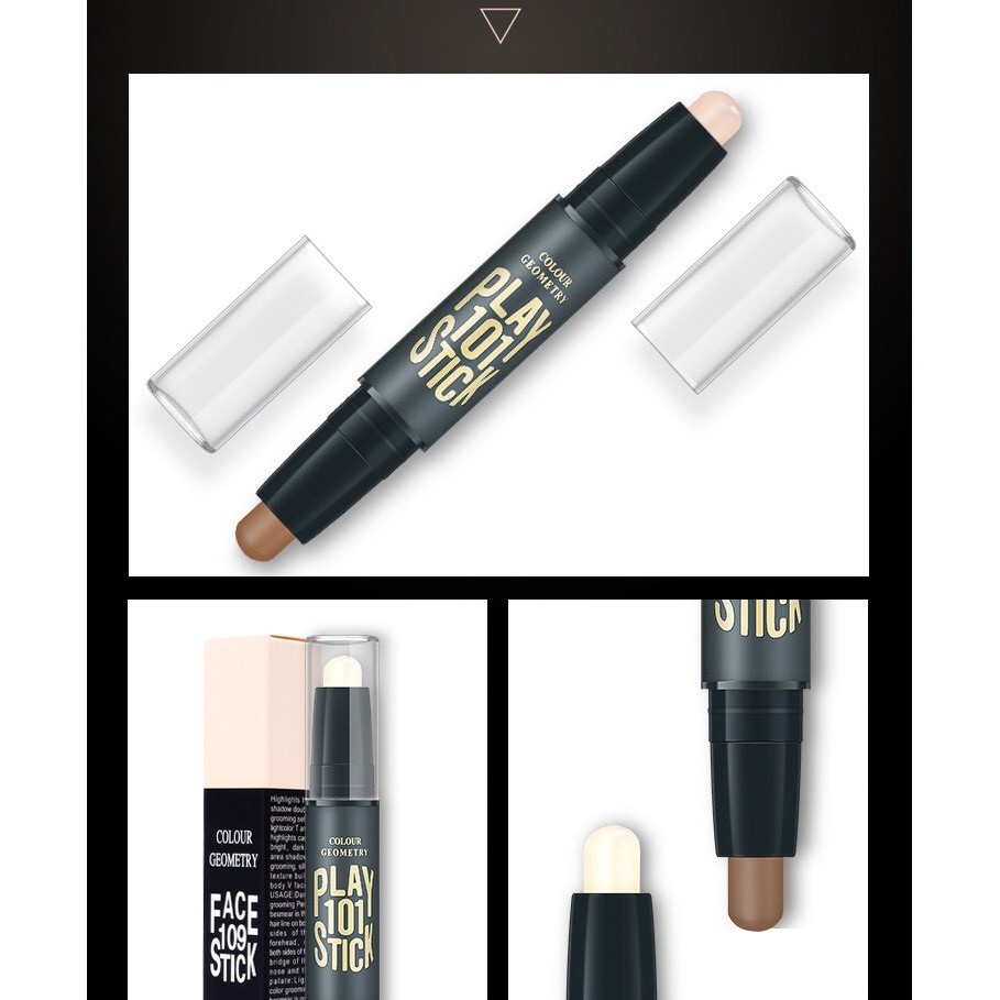 HOPE STORE - LAMEILA FACE STICK 3D 109 2in1 CONTOURING STICK DUO AND CONCEALER WATERPROOF ANTI AIR