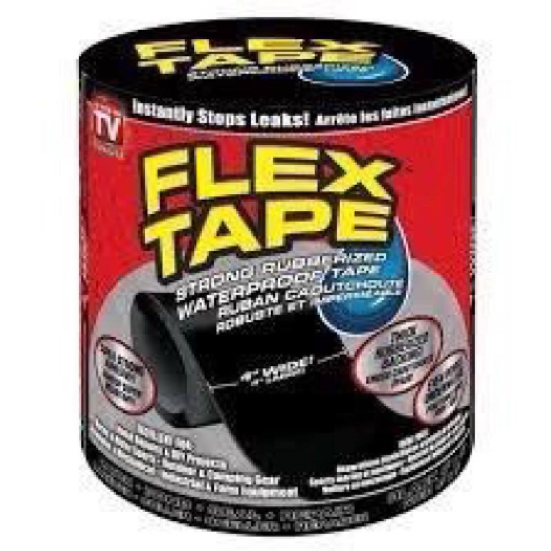 Flex Tape Lakban Hitam Super Kuat Waterproof