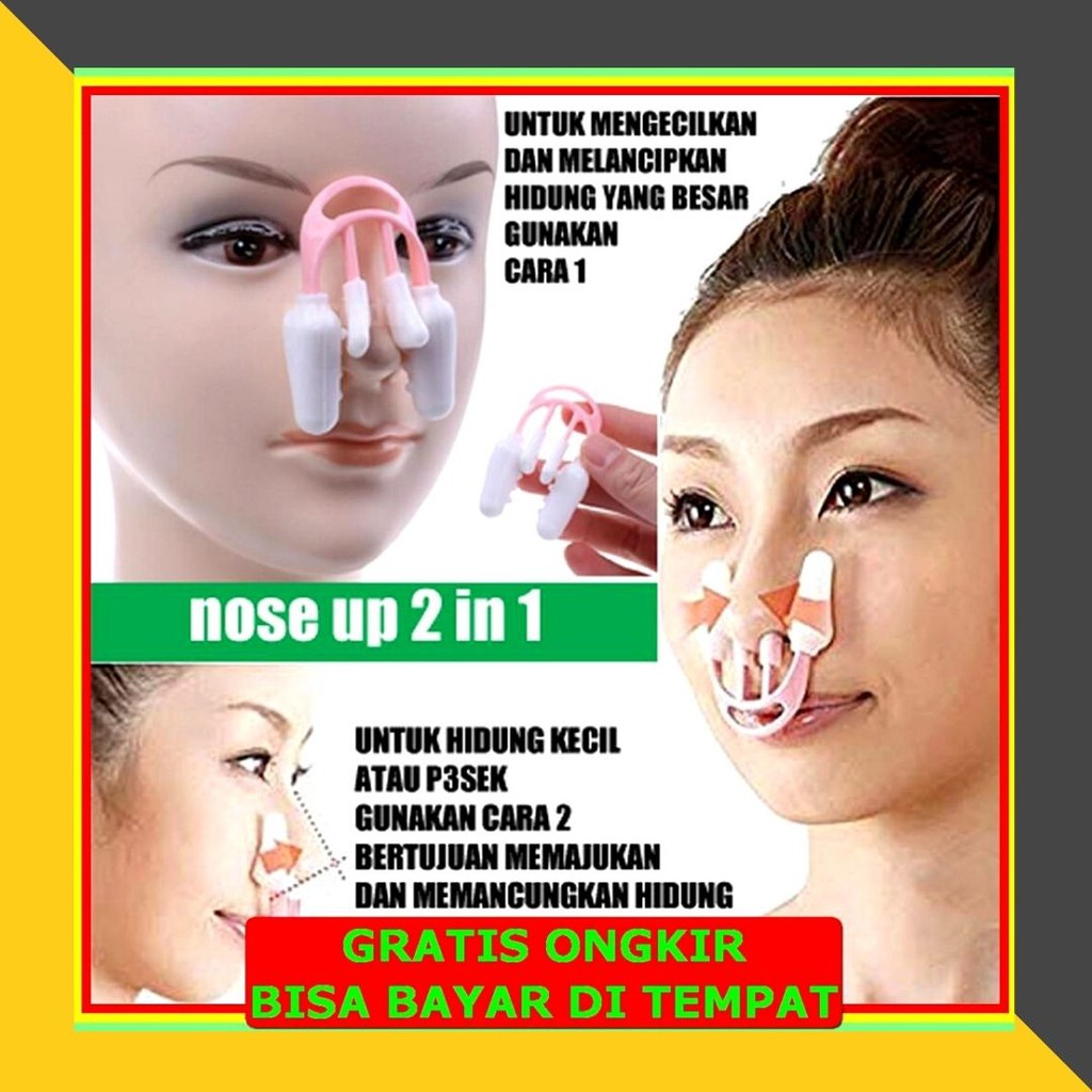 Pemancung hidung alami, pemancung hidung permanen nose up, magic nose shapper, alat pemancung hidung