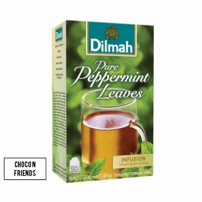 

[ COD ] Teh Dilmah No Envelope 20 sachet Peppermint LIMITED EDITION Kode 220