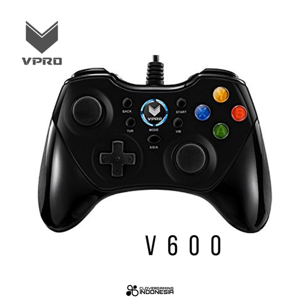 VPro Gamepad V600 Wired Controller - Rapoo V 600 Joystick