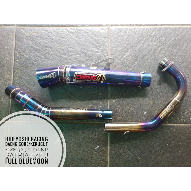 knalpot Daeng sai4 PNP satria f/fu