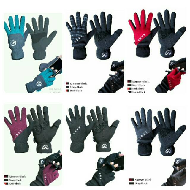 SARUNG TANGAN OUTDOOR GEAR GLOVE XABA GAYO-02 dan XABA MORI-01 FOR CLIMBING HIKING MOTORCYCLING