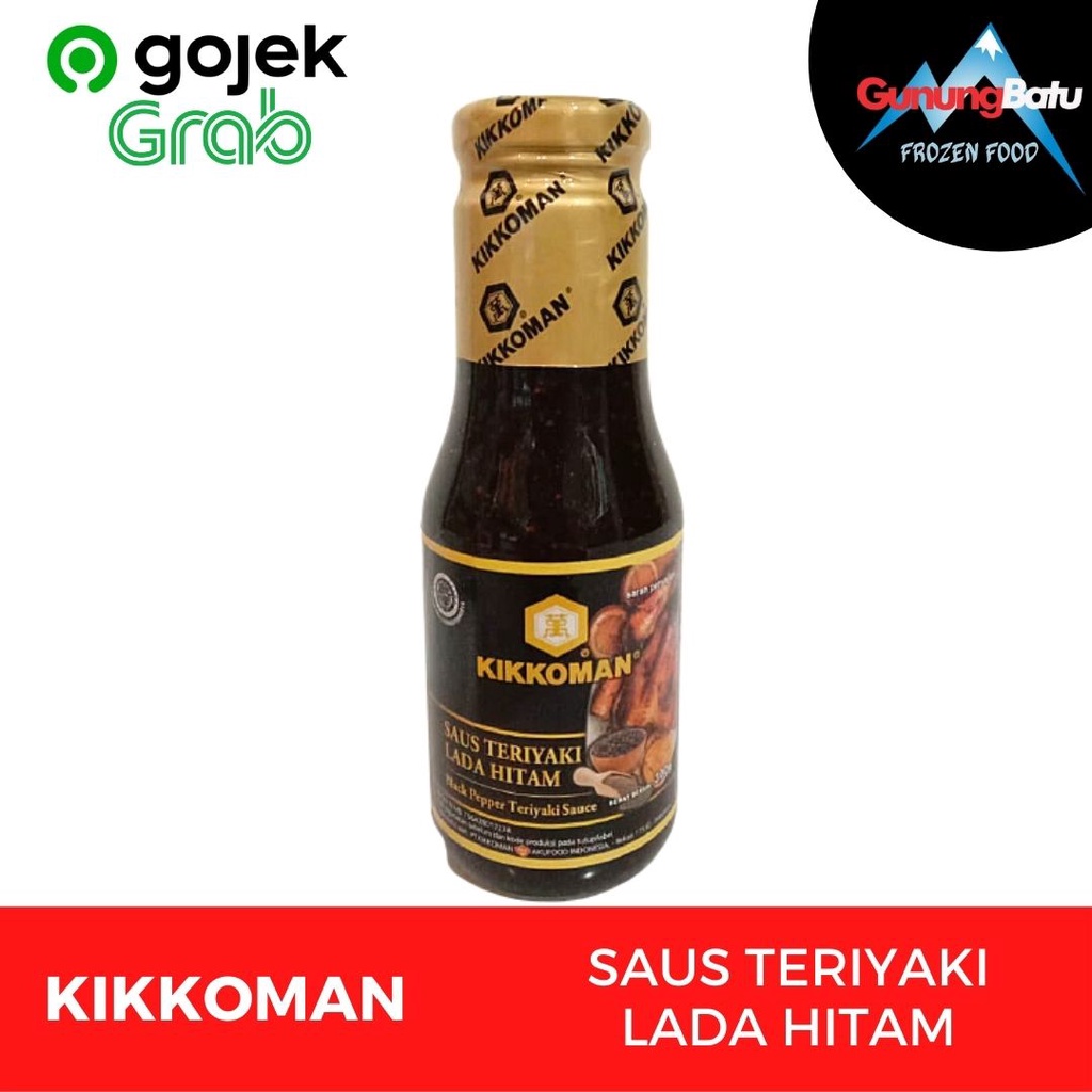 

KIKKOMAN TERIYAKI LADA HITAM