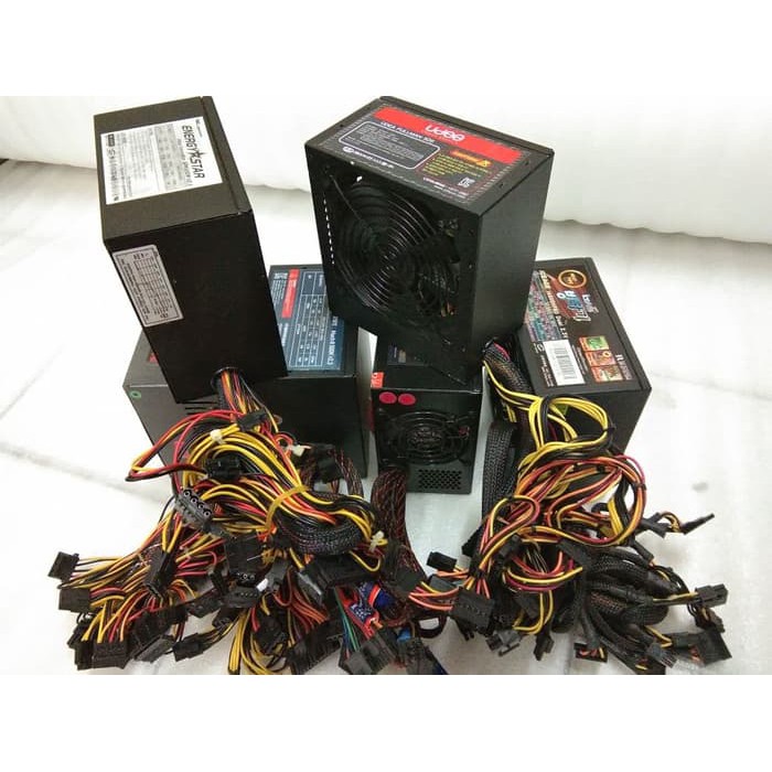 Power Supply 500watt 1x6pin pure | PSU 500W 1X6 PIN