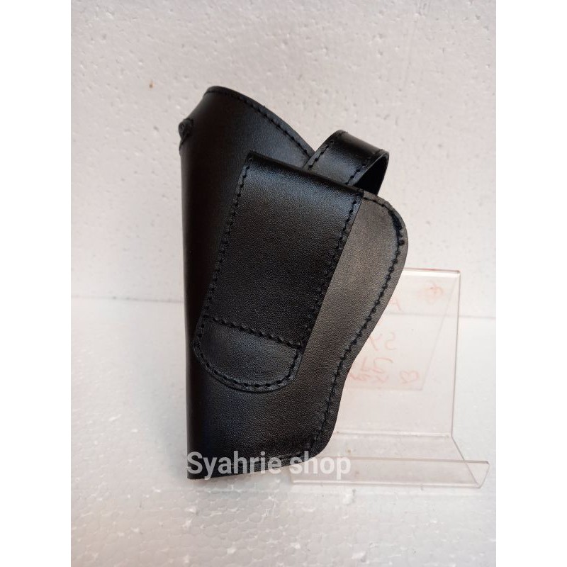 Holster sarung pistol kulit revolver