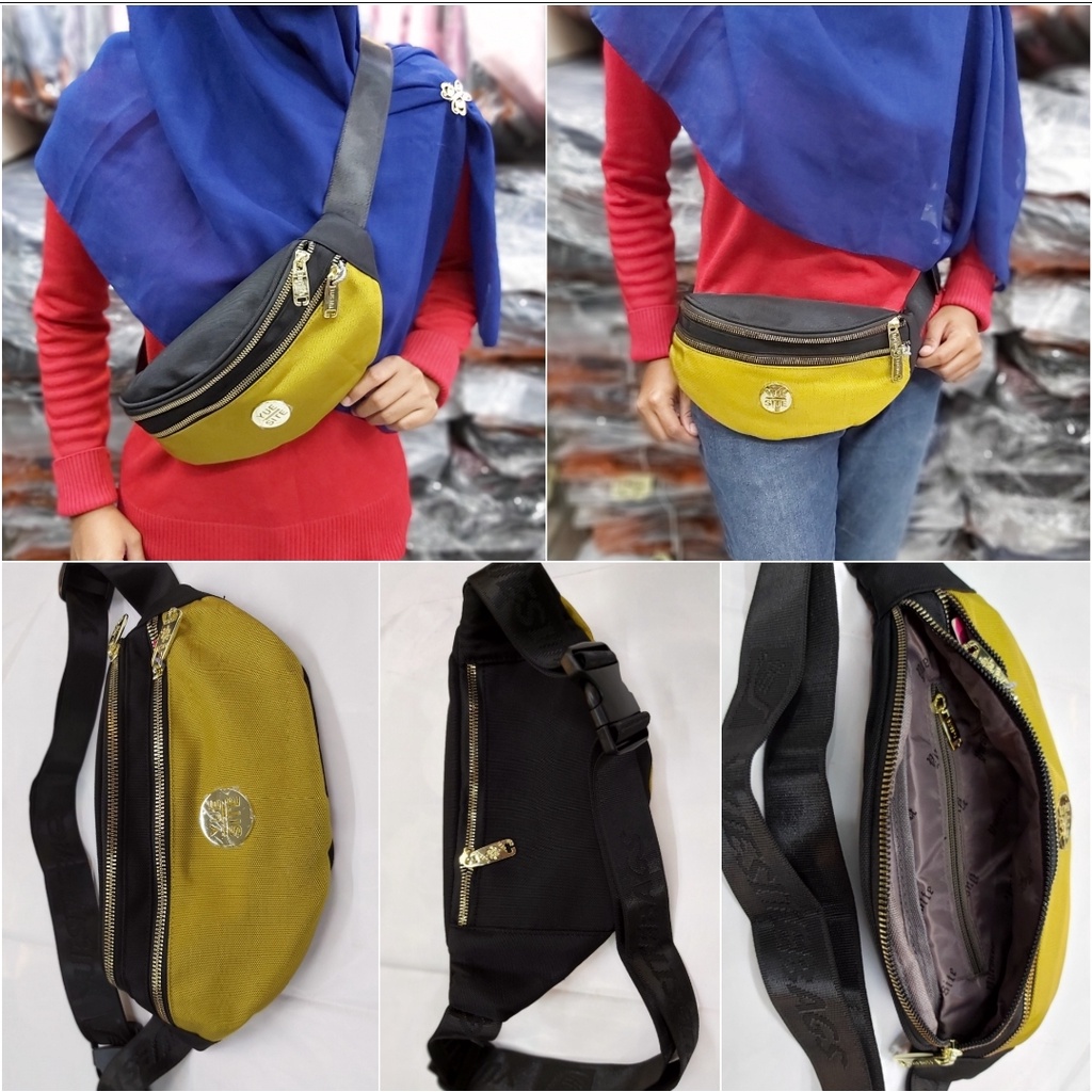 Tas pinggang selempang / bumbag /waistbag / slingbag / crossbodybag wanita