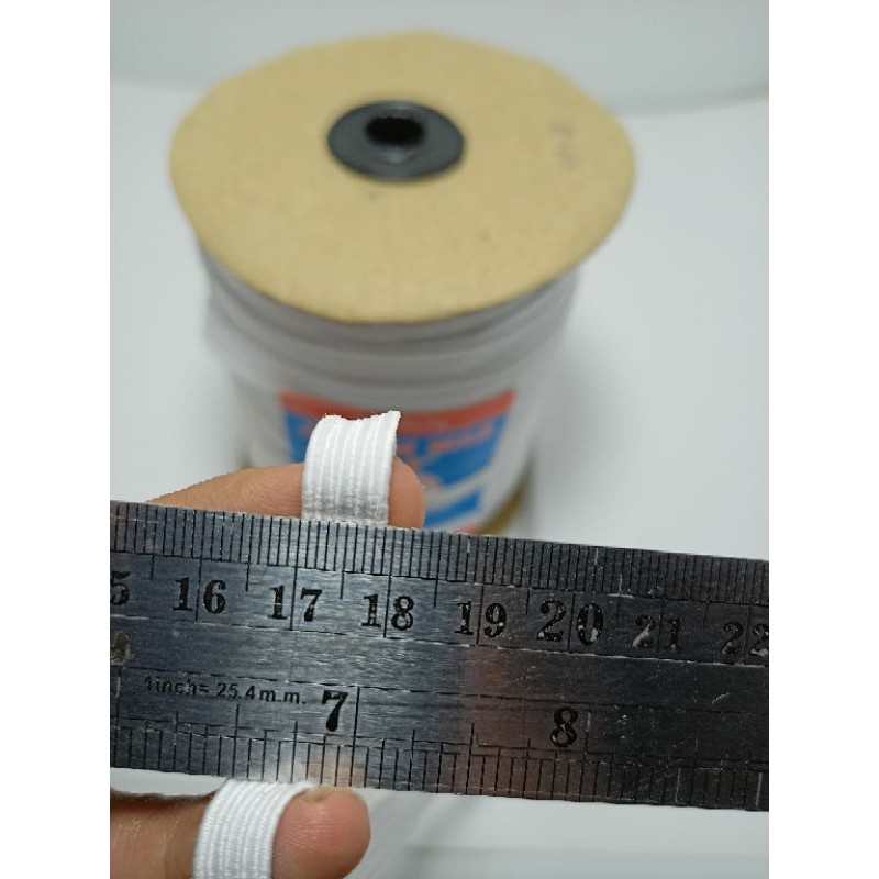 JARUM MAS Karet Elastis 8mm karet baby kecil Untuk Baju Anak Lengan Baju Dan Ikat Rambut