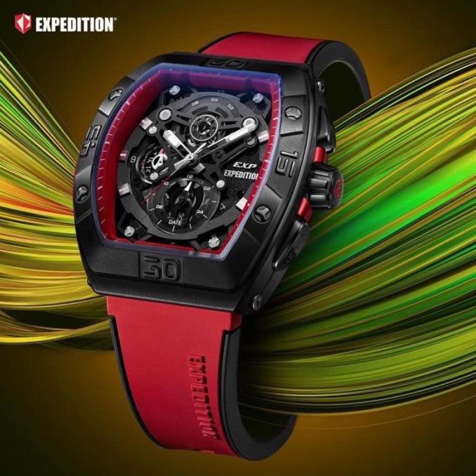 Jam Tangan Pria Terbaru Exp Expedition E6800 E6800M [Original] Kangbewokstore