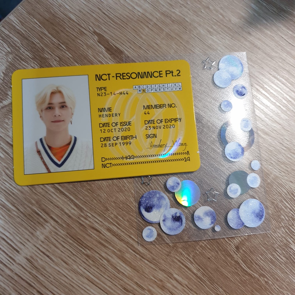 PC Hendery ID Card Resonance Departure