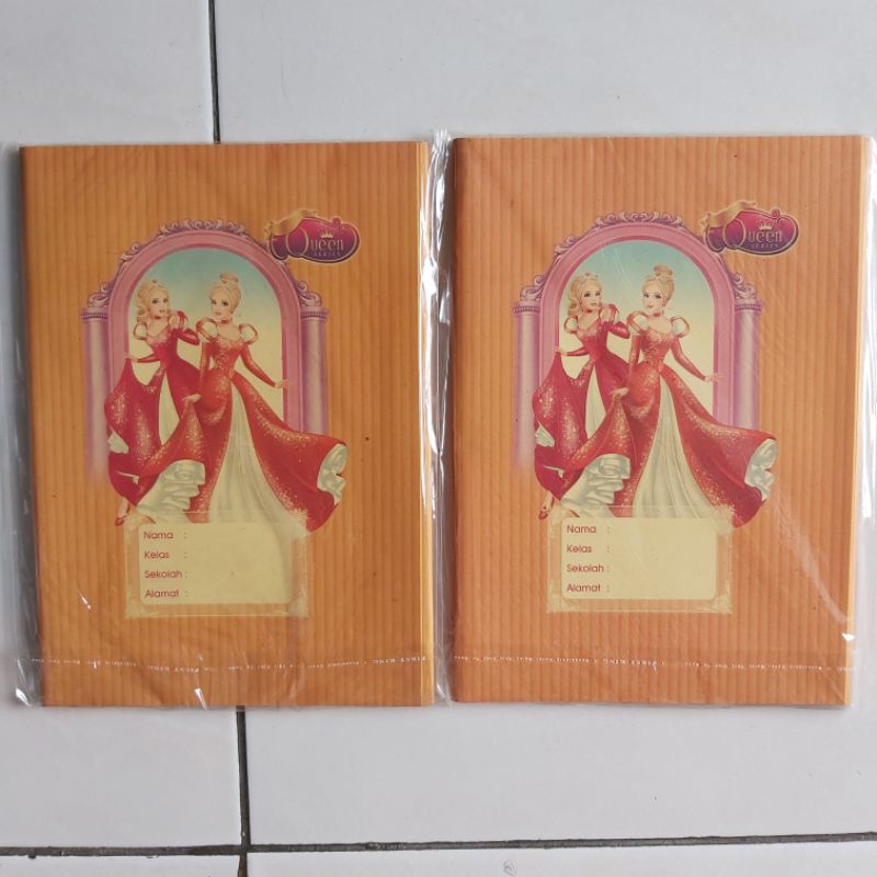 

sampul buku coklat princess isi 20 per pack