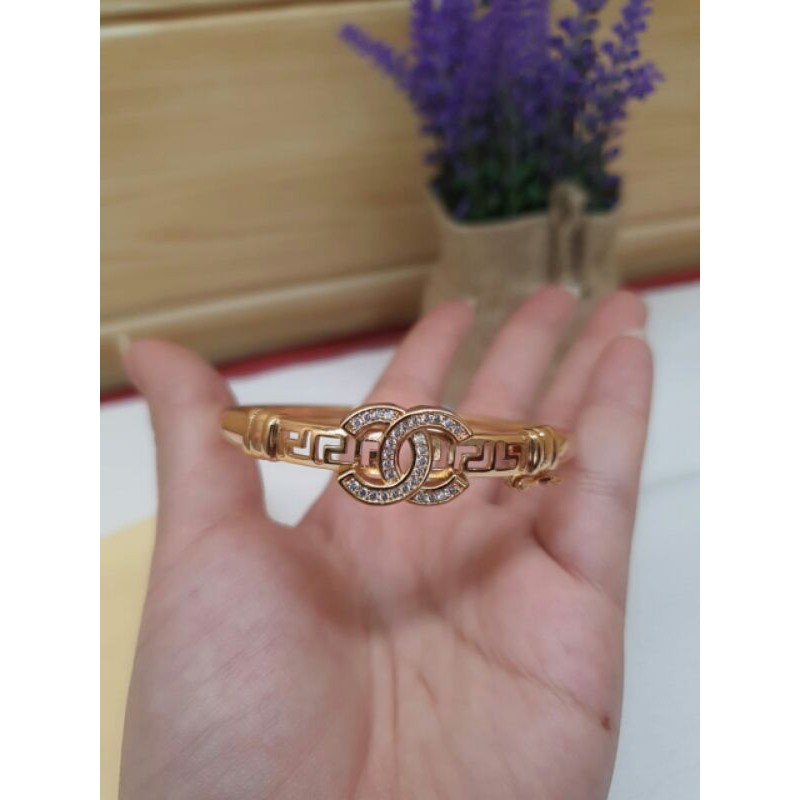 Gelang xuping / bangle xuping murah import / gelang wanita microdiamond xuping