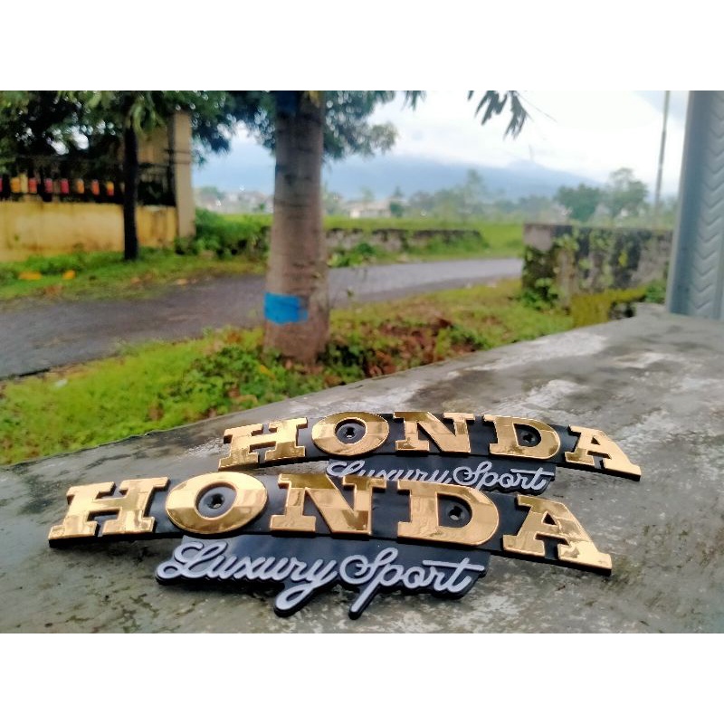 Jual Emble   m tangki Honda GL pro max Logo tangki Honda GL pro max Logo