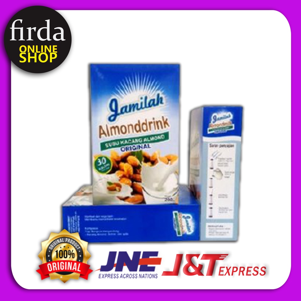 

SUSU ALMONDDRINK JAMILAH / SUSU ALMONDRINK / SUSU ASI / SUSU KACANG ALMOND / SUSU ALMOND ORIGINAL