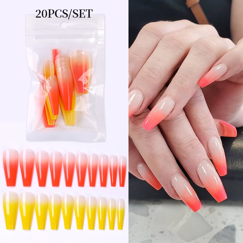 Set Kuku Palsu Full Cover Untuk Nail Art