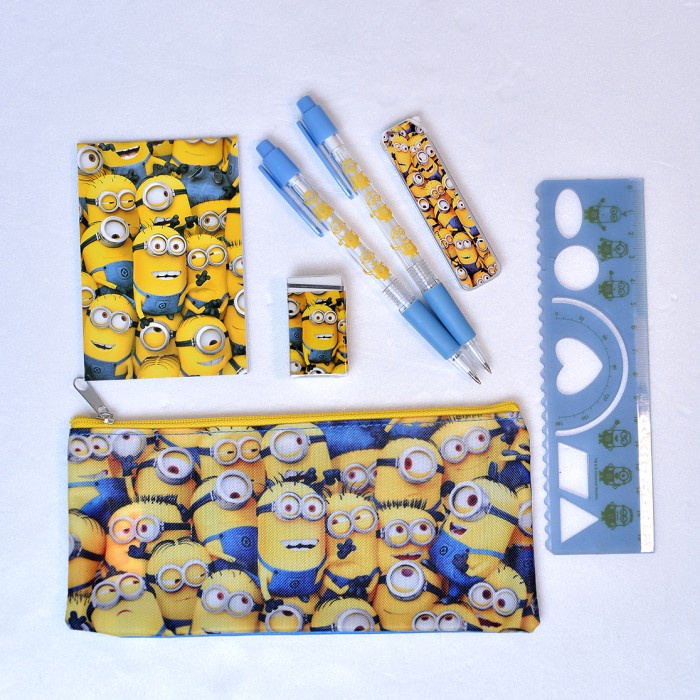 

Terlaris Minion Mechanical Stationery Set Dmvsst101 Bagus