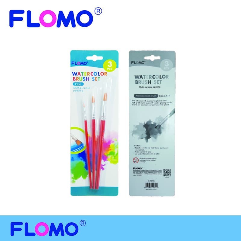 Kuas Flomo Flat Set Staedtler