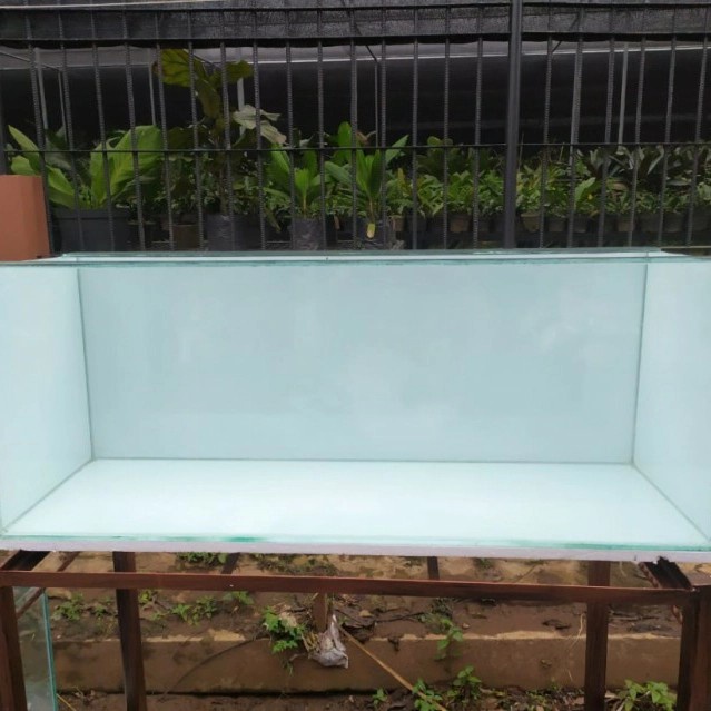 Scotlite Background Aquarium / Sticker background putih glossy  lebar 45 cm